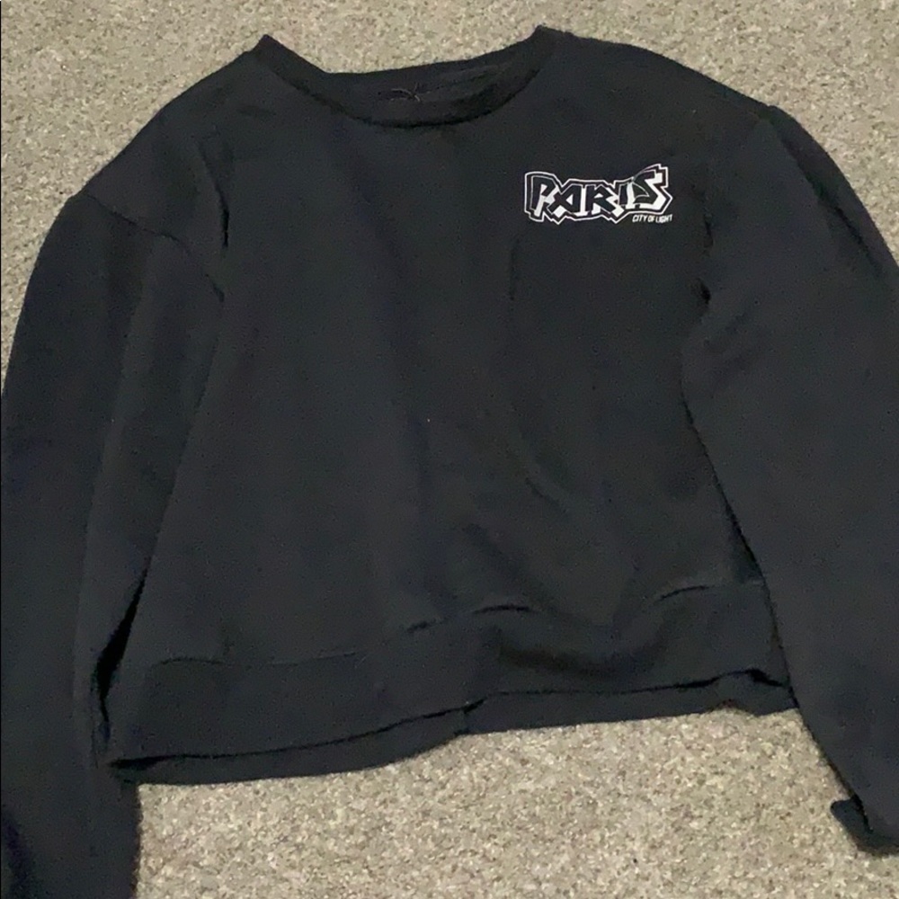Paris gray long sleeve